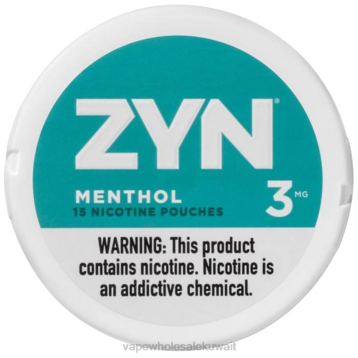 68FB33 - Vape Kuwait المنثول ZYN كيس نيكوتين 3 ملجم