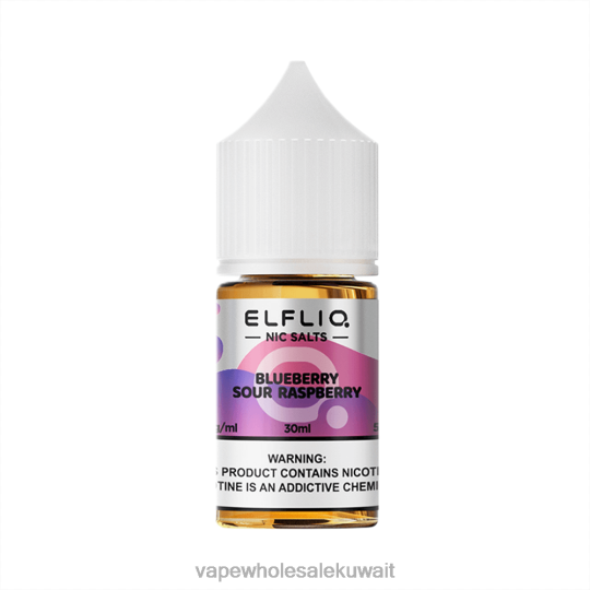 Vape Kuwait - ELFBAR ELFLIQ Nic Salt 30ml التوت الحامض التوت T24X812