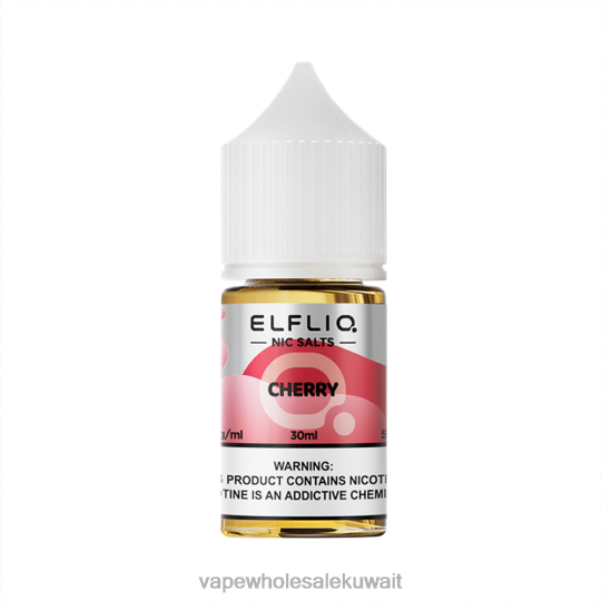 Vape Shop - ELFBAR ELFLIQ Nic Salt 30ml الكرز T24X813