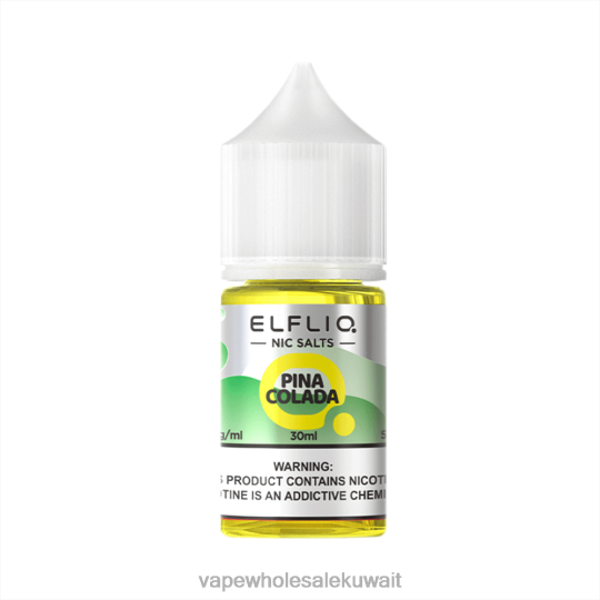 Vape Shop - ELFBAR ELFLIQ Nic Salt 30ml بينا كولادا T24X823