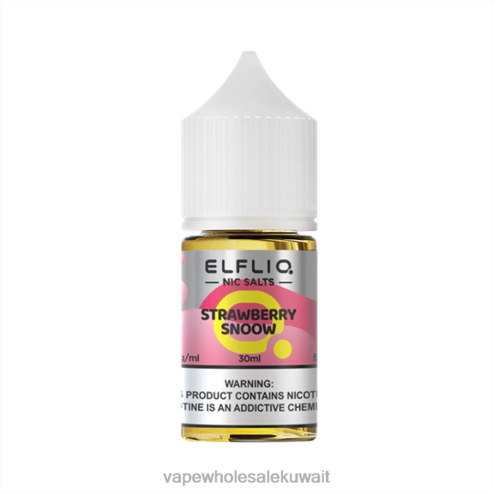 Vape Shop - ELFBAR ELFLIQ Nic Salt 30ml الفراولة snoow T24X833