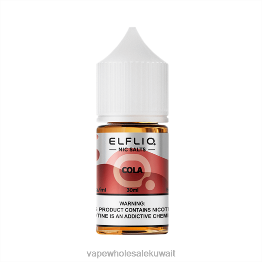 Vape Store - ELFBAR ELFLIQ Nic Salt 30ml كولا T24X815