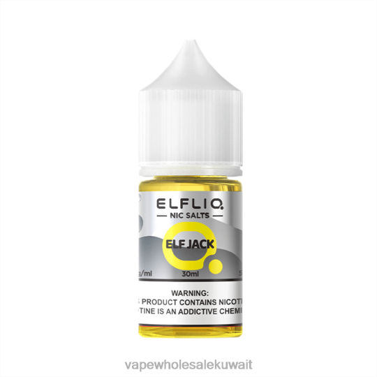 Vape Wholesaler - ELFBAR ELFLIQ Nic Salt 30ml قزم جاك T24X817