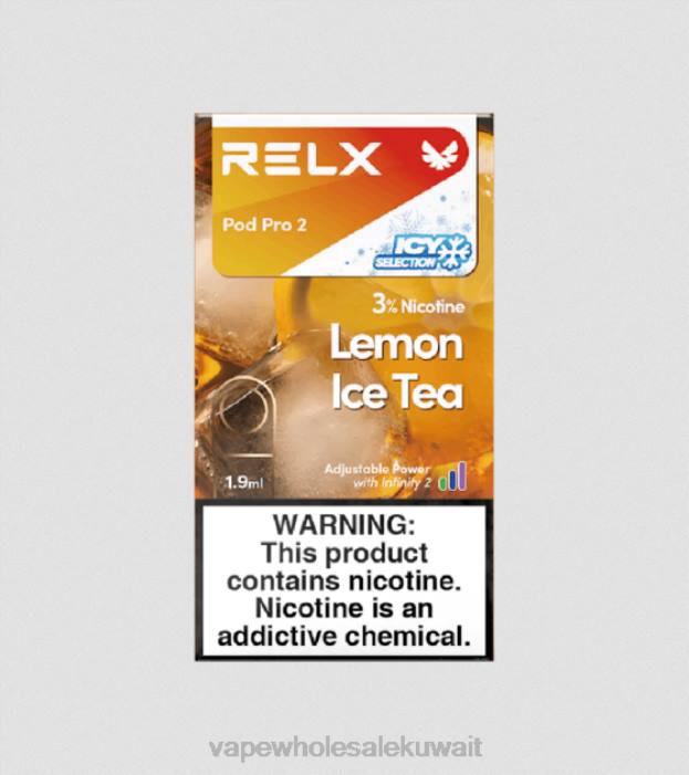 68FB259 - Vape بالجملة شاي مثلج بالليمون RELX Pod Pro 2