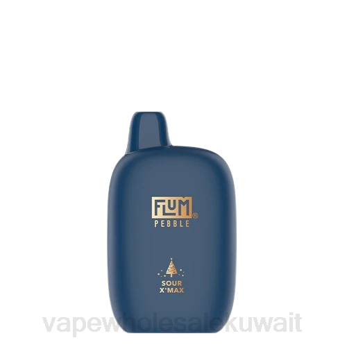 السجائر الالكترونية في الكويت - FLUM PEBBLES 6000 نفث (طبعة عيد الميلاد) xmax الحامض R6NV10