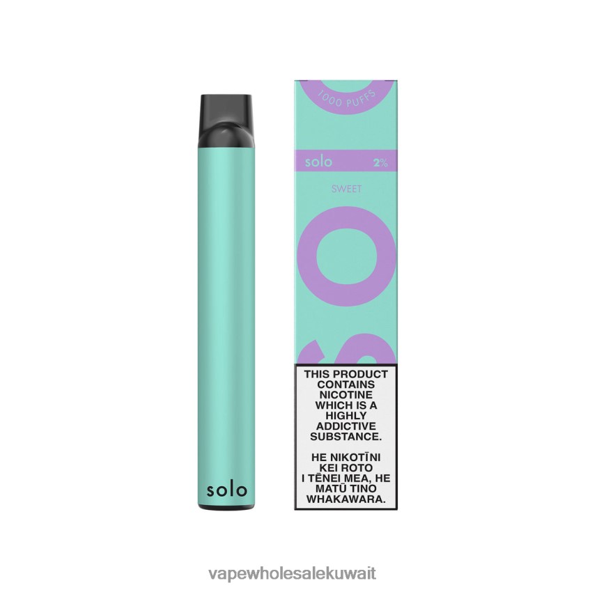 السجائر الالكترونية في الكويت - Solo vape القابل للتصرف حلو 00NP0F10