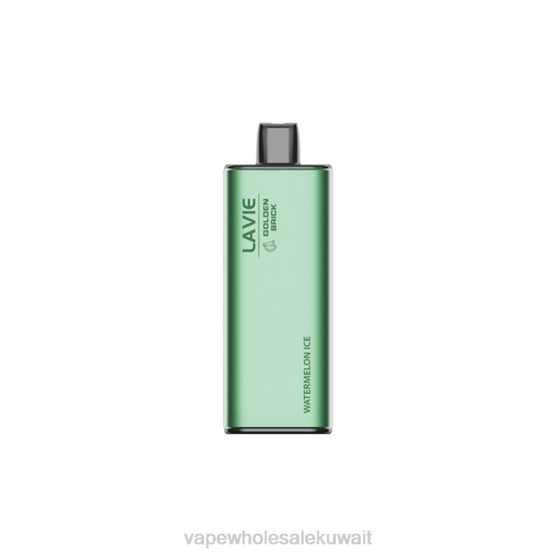 Vape بالجملة - LAVIE GOLDEN BRICK 10000 نفث RX0P68 ثلج البطيخ