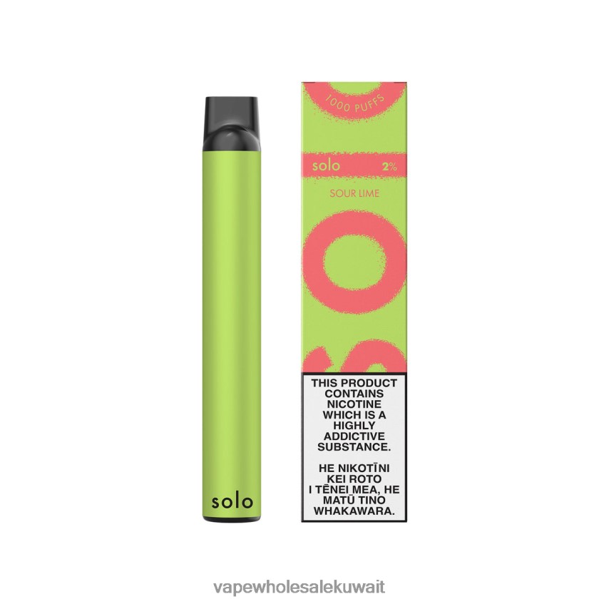 Vape بالجملة - Solo vape القابل للتصرف الجير الحامض 00NP0F18