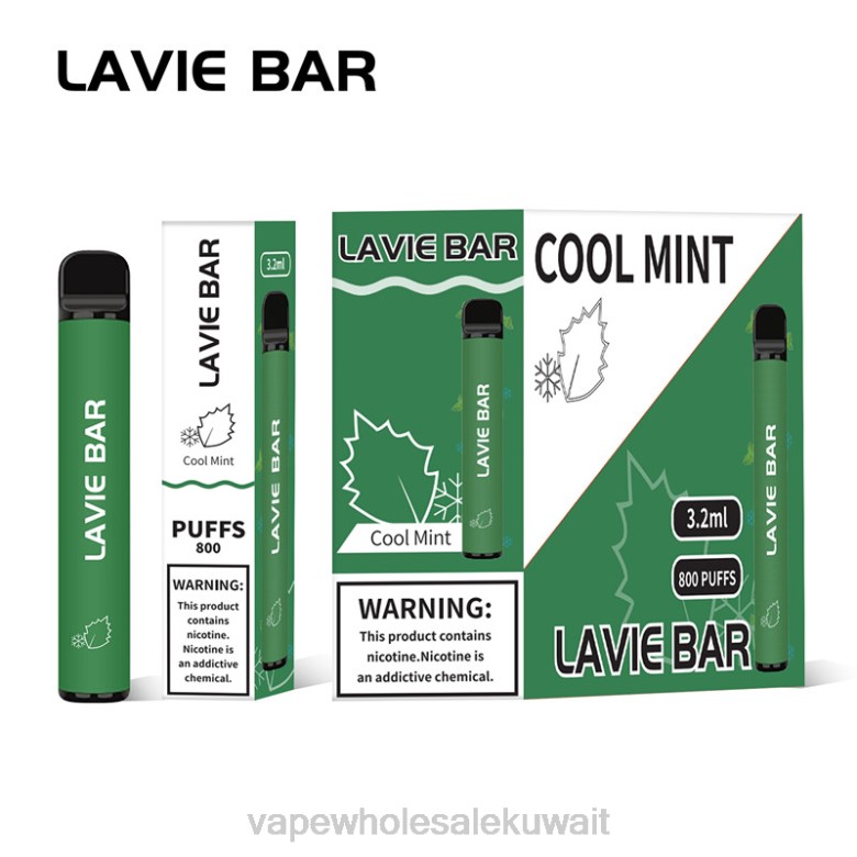 Vape Wholesale Kuwait - LAVIE BAR 800 نفث RX0P311 نعناع بارد