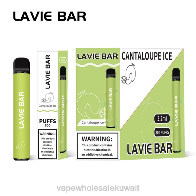Vape Wholesaler - LAVIE BAR 800 نفث RX0P317 جليد الشمام