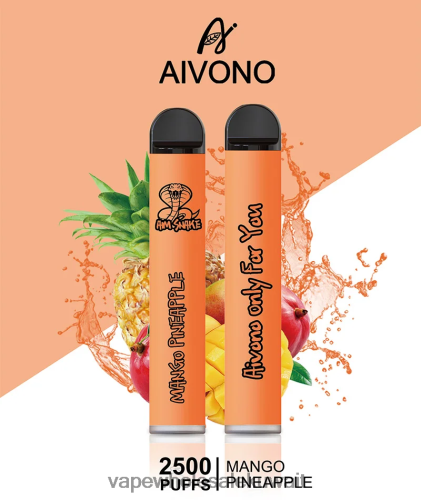 السجائر الالكترونية في الكويت - Aivono AIM SNAKE 2500 مانجو اناناس TXZ262310