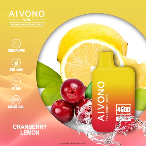 Vape بالجملة - Aivono AIM BOXX 4000 ليمون التوت البري TXZ262218