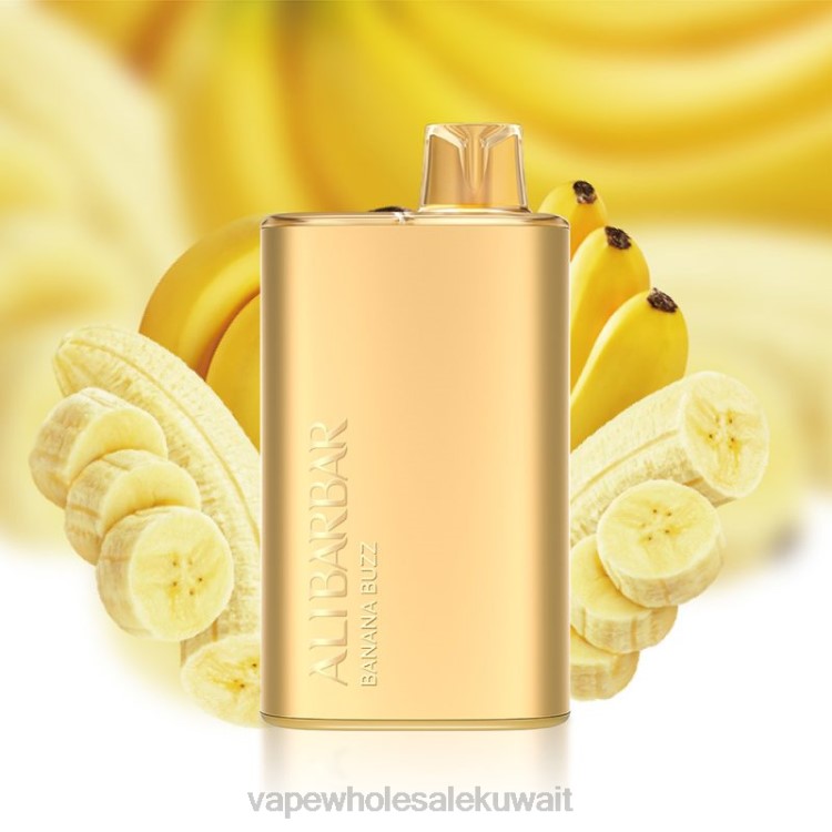 Vape Kuwait - Alibarbar Rich 8000 سيجارة يمكن التخلص منها طنين الموز XNJR2