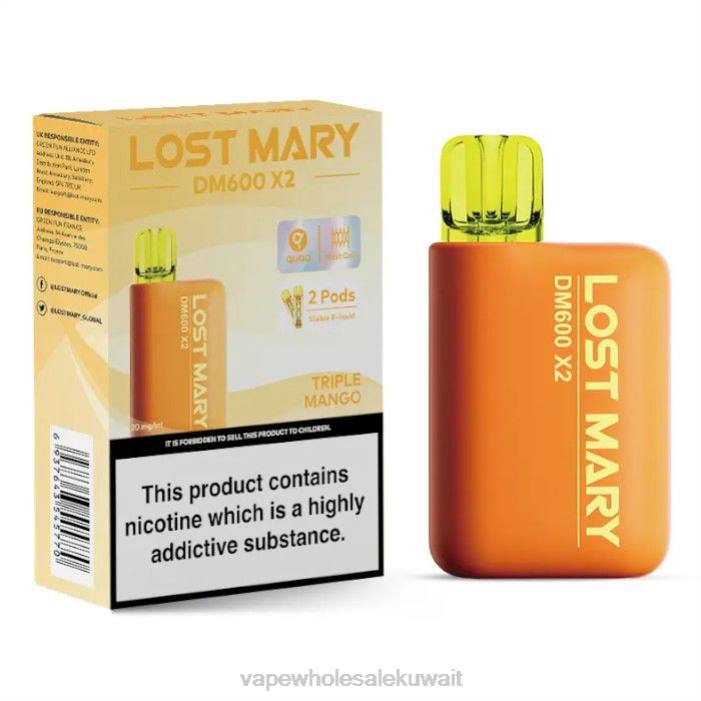 68FB481 - شراء Vape بالجملة مانجو ثلاثية LOST MARY DM600 X2