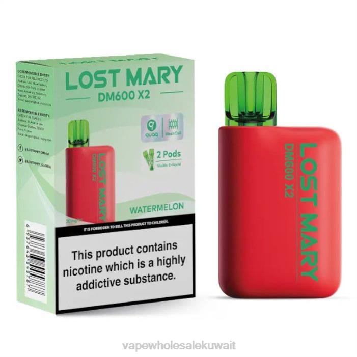 68FB482 - السجائر الالكترونية في الكويت بطيخ LOST MARY DM600 X2