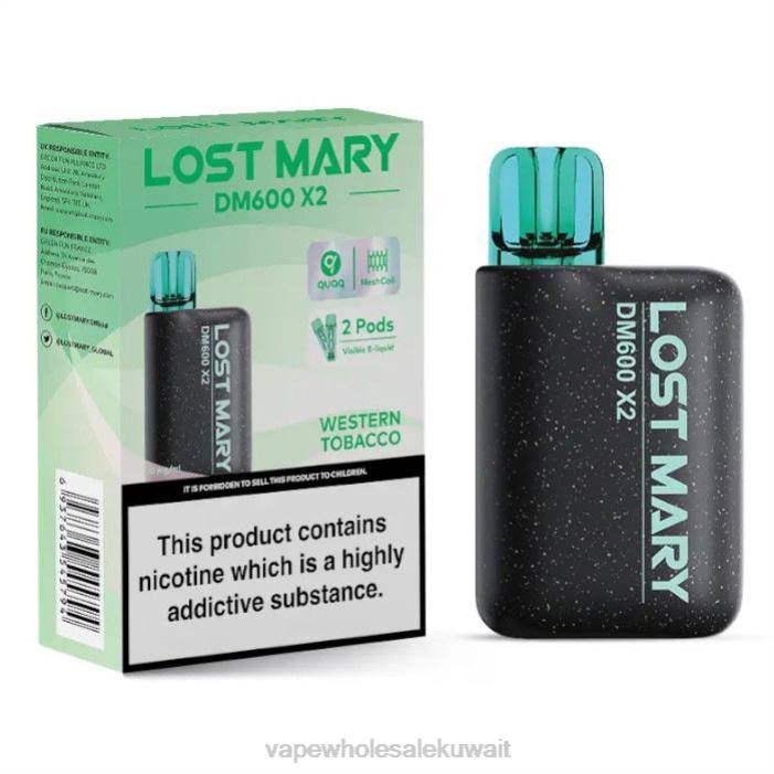 68FB483 - Vape Kuwait التبغ الغربي LOST MARY DM600 X2