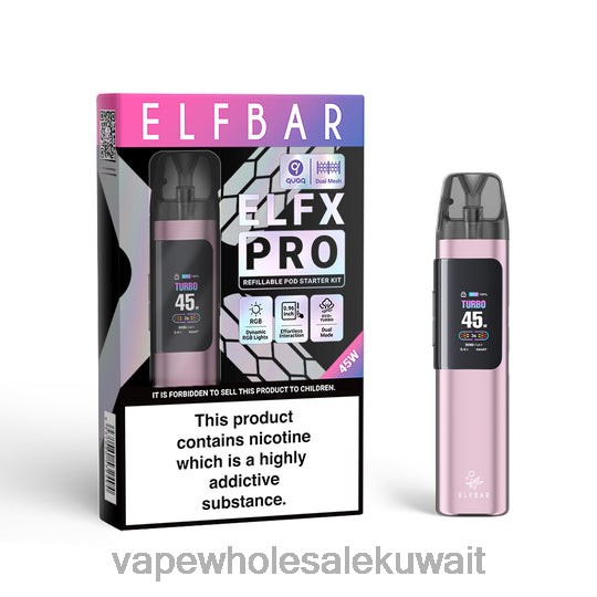 Vape الكويت - ELFBAR ELFX Pro افتح جهاز POD لون القرنفل T24X84