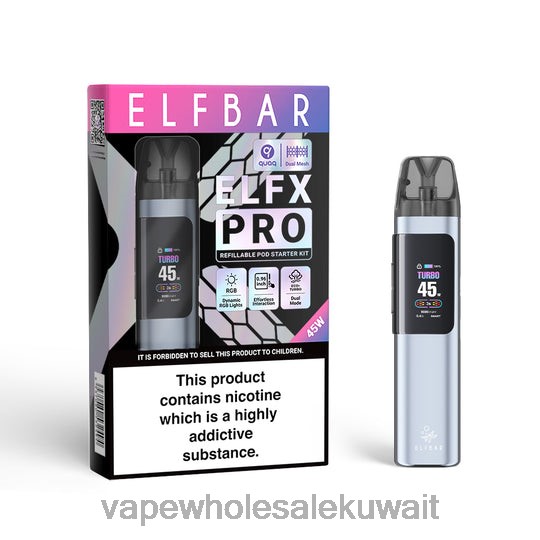 Vape Store - ELFBAR ELFX Pro افتح جهاز POD أسود T24X85