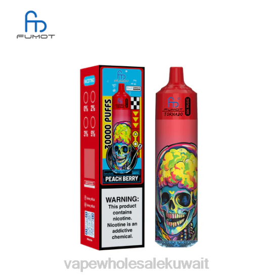 شراء Vape بالجملة - Fumot Tornado موسيقى 30 ألف التوت الخوخ 08B819