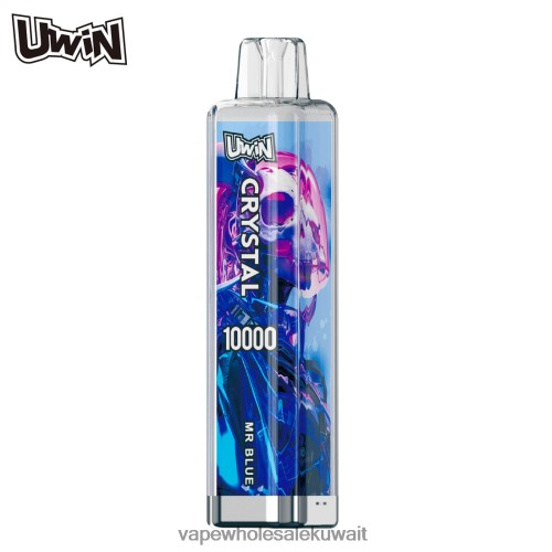السجائر الالكترونية في الكويت - UWIN CRYSTAL 10000 سيجارة للاستعمال مرة واحدة السيد الأزرق 00P2D15